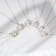 LUXGEM 10K White Gold Bezel Round Cut Pendant Necklace | 0.5 Carat Cubic Zirconia