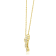 J'ADMIRE Taurus Zodiac Constellation 14K Yellow Gold Over Sterling
Silver Pendant Necklace