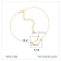 J'ADMIRE 14K Gold Over Sterling Silver Zodiac Anklet for Women