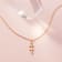 J'ADMIRE 14K Yellow Gold Over Sterling Silver Sagittarius Zodiac Pendant Necklace