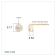 LUXGEM 10K Yellow Gold Solitaire June Birthstone Earrings | 0.25 Carat
Pearl Simulant