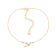 J'ADMIRE 14K Gold Over Sterling Silver Zodiac Anklet for Women