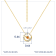 J'ADMIRE Galaxy Planet Mars Necklace