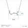 J'ADMIRE Scorpio Zodiac Constellation Platinum 950 Over Sterling Silver
Pendant Necklace