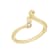 J'ADMIRE 14K Yellow Gold Over Sterling Silver Aries Horoscope Ring