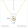 J'ADMIRE Galaxy Planet Uranus Necklace