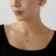 LUXGEM 10K Yellow Gold Bezel Round Cut Pendant Necklace | 1 Carat Cubic Zirconia.