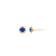 J'ADMIRE 10K Gold Birthstone Solitaire Stud Earrings