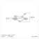 J'ADMIRE Gemini Constellation Rhodium Over Sterling Silver Ring