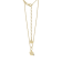 J'ADMIRE 14K Yellow Gold Over Sterling Silver Cancer  Zodiac Pendant Necklace