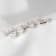 LUXGEM 14K White Gold Oval Cut Solitaire Studs | 1/2 carat Cubic Zirconia