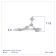 J'ADMIRE Cancer Constellation Rhodium Over Sterling Silver Ring