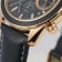 JACQUES LEMANS Eco Power Men's Watch w/Vegan Leather Band and Stainless
Strap Chronograph 1-2115