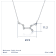 J'ADMIRE Virgo Zodiac Constellation Platinum 950 Over Sterling Silver
Pendant Necklace