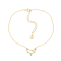 J'ADMIRE 14K Gold Over Sterling Silver Zodiac Anklet for Women