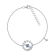 J'ADMIRE Platinum Over Sterling Silver Uranus Bracelet
