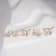 LUXGEM 10K White Gold Princess Cut Solitaire Studs | 1 carat Cubic Zirconia
