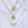 J'ADMIRE Capricorn  Zodiac Constellation Platinum 950 Over Sterling
Silver Pendant Necklace