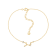 J'ADMIRE 14K Gold Over Sterling Silver Zodiac Anklet for Women