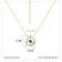 J'ADMIRE Galaxy Planet Neptune Necklace