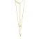J'ADMIRE 14K Yellow Gold Over Sterling Silver Pisces Zodiac Pendant Necklace