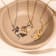 J'ADMIRE 14K Yellow Gold Plated Sterling Silver Chihuahua Puppy Pendant Necklace