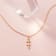 J'ADMIRE 14K Yellow Gold Over Sterling Silver Capricorn Zodiac Pendant Necklace