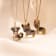 J'ADMIRE Platinum Plated Sterling Silver Australian Shepherd Puppy
Pendant Necklace