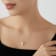 LUXGEM 14K Yellow Gold Emerald Cut Pendant Necklace | 3 Carat Cubic Zirconia