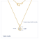 LUXGEM 10K Solid Gold Solitaire June Birthstone Necklace for Women, 0.25
Carat Gemstone Simulant CZ