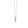 J'ADMIRE Aquarius Zodiac Constellation Platinum 950 Over Sterling Silver
Pendant Necklace