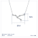 J'ADMIRE Taurus Zodiac Constellation Platinum 950 Over Sterling Silver
Pendant Necklace