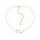 J'ADMIRE 14K Gold Over Sterling Silver Zodiac Anklet for Women