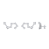 J'ADMIRE Rhodium Over Sterling Silver Dainty Zodiac Leo Stud Earrings