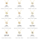 J'ADMIRE Galaxy Star Sun Necklace