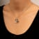 J'ADMIRE Platinum Plated Sterling Silver Australian Shepherd Puppy
Pendant Necklace