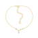 J'ADMIRE 14K Gold Over Sterling Silver Zodiac Anklet for Women
