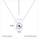 J'ADMIRE Galaxy Planet Neptune Necklace