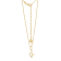 J'ADMIRE 14K Yellow Gold Over Sterling Silver Taurus Zodiac Pendant Necklace