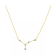 J'ADMIRE Cancer Zodiac Constellation 14K Yellow Gold Over Sterling
Silver Pendant Necklace