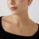 LUXGEM 10K Yellow Gold Emerald Cut Pendant Necklace | 2 Carat Cubic Zirconia