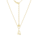 J'ADMIRE 14K Yellow Gold Over Sterling Silver Leo Zodiac Pendant Necklace