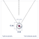J'ADMIRE Galaxy Planet Saturn Necklace