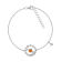 J'ADMIRE Platinum Over Sterling Silver Mars Bracelet