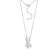J'ADMIRE Platinum Plated Sterling Silver Poodle Puppy Pendant Necklace