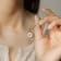 J'ADMIRE Mother of Pearl 14K Yellow Gold Over Sterling Silver Aquarius
Zodiac Necklace