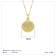 J'ADMIRE 14K Yellow Gold Over Sterling Silver Vintage Aries Zodiac Sign
Pendant Necklace