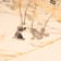 J'ADMIRE Platinum Plated Sterling Silver Poodle Puppy Pendant Necklace