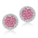 KALLATI 14K Rose Gold "Heirloom" 0.80ctw Pink Sapphire Earrings