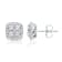 KALLATI White Gold "Eternal" 1.00ct  Diamond Earrings